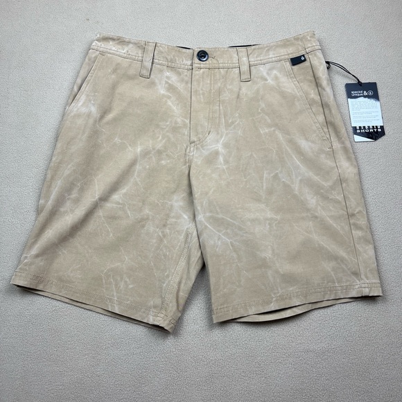 Volcom Stone Faded Hybrid Shorts 19, Unique, 4 Way Stretch, Men's Sz 30 - Picture 1 of 11